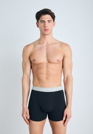 TRUNK 3 PACK COTTON STRETCH - Trunks - blue/black/brown