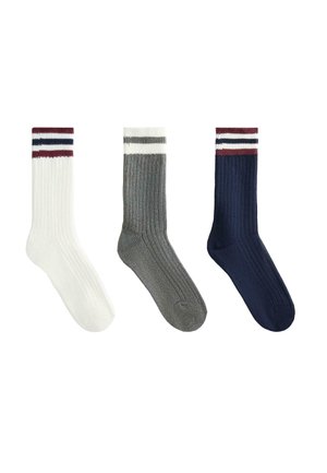 3 PAIRS OF CLASSIC COTTON BLEND CLASSIC - Sukat - mottled royal blue