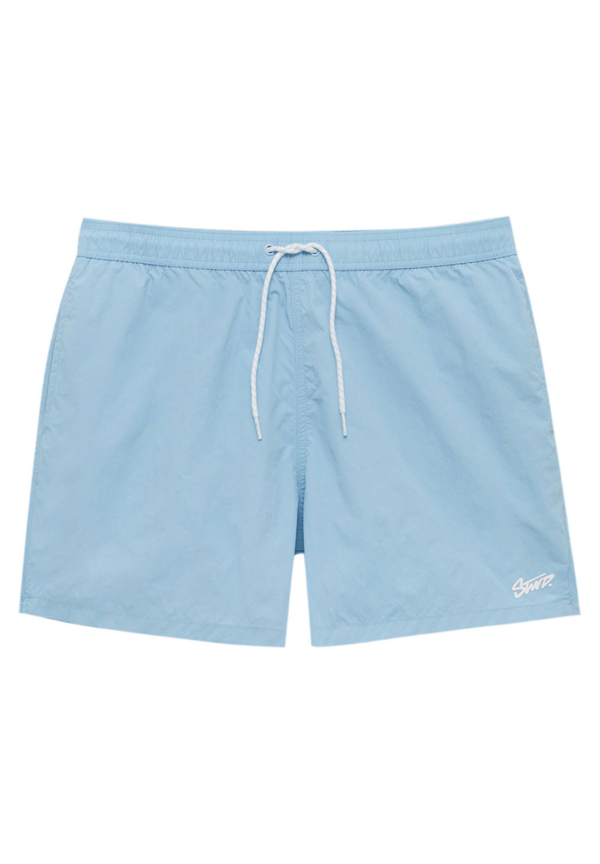 PULL\u0026BEAR Swimming shorts - light blue 