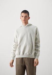 Abercrombie & Fitch - ESSENTIALS - Felpa con cappuccio - offwhite Immagine in miniatura 1