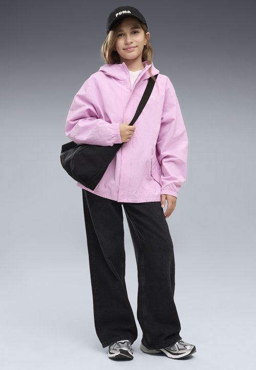 PUMA FLEECE LINED RELAXED JACKE UNISEX - Light jacket - mauve glow — foto 3