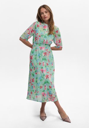Nümph NUKYNDALL NEW SS DRESS - Robe chemise - harbor gray
