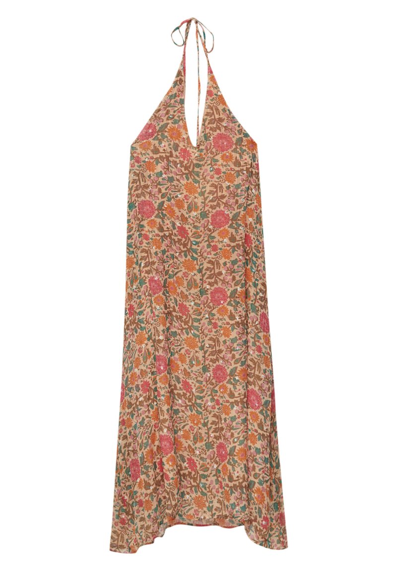 PULL&BEAR Maxi-jurk koraalrood