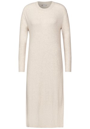 Gebreide jurk - beige