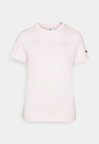 ICONS CREWNECK WITH LARGE TONAL LOGO - Pamata T-krekls - pink