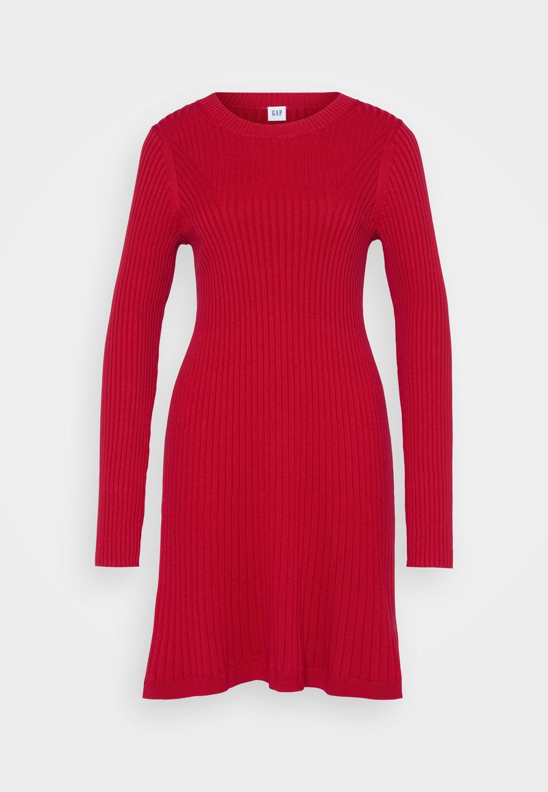 GAP Gebreide jurk rood