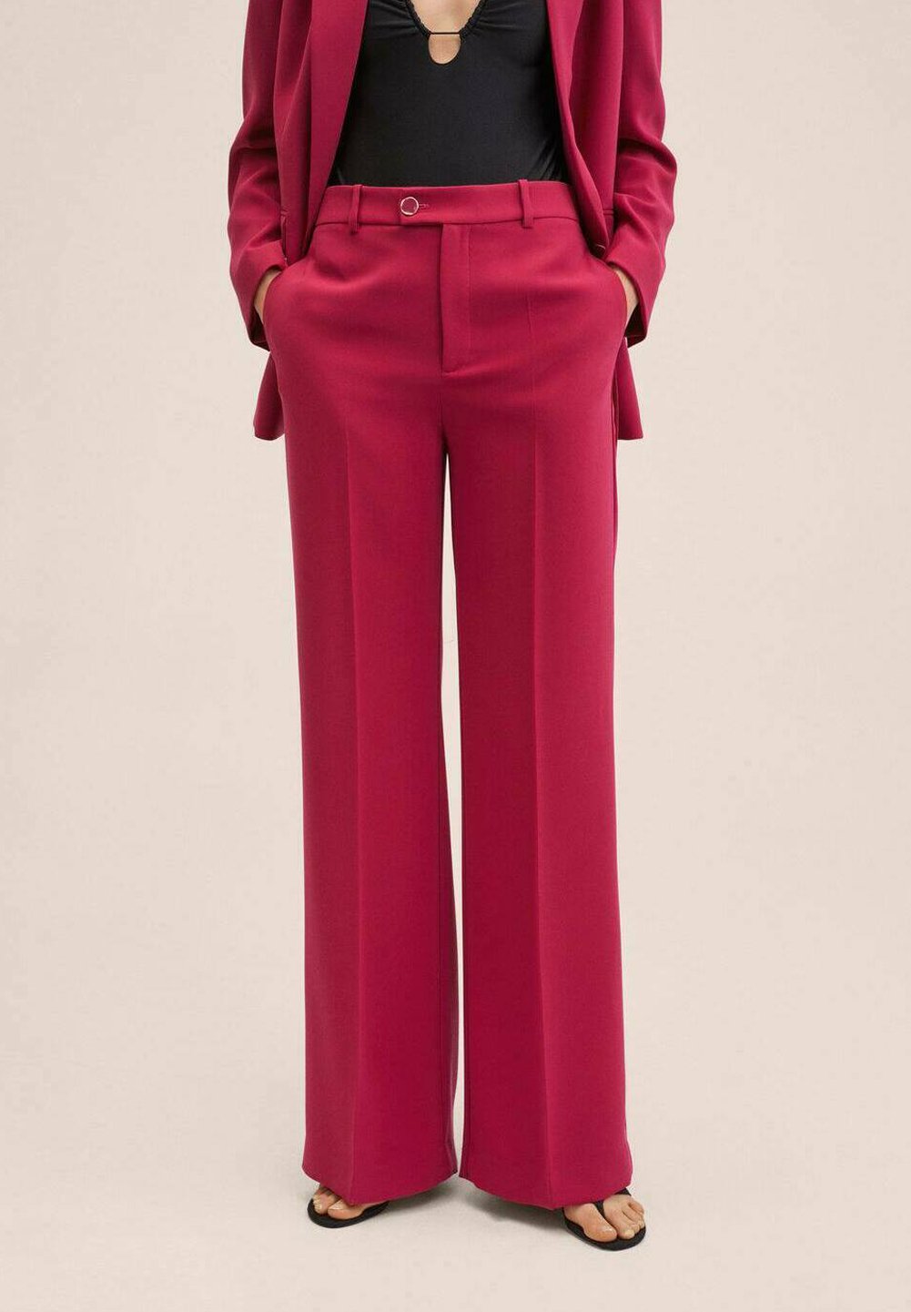Mango IGUANA - Pantalones - fuksja/rosa - Zalando.es