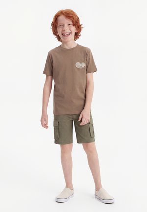 Quiksilver, BALANCE  - T-Shirt print - pine bark