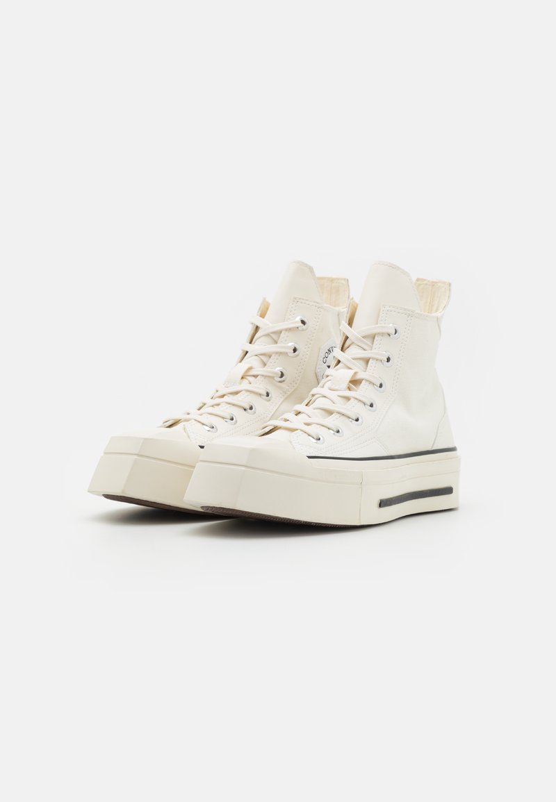 Converse CHUCK 70 DE LUXE SQUARED - Tenisky - egret/black