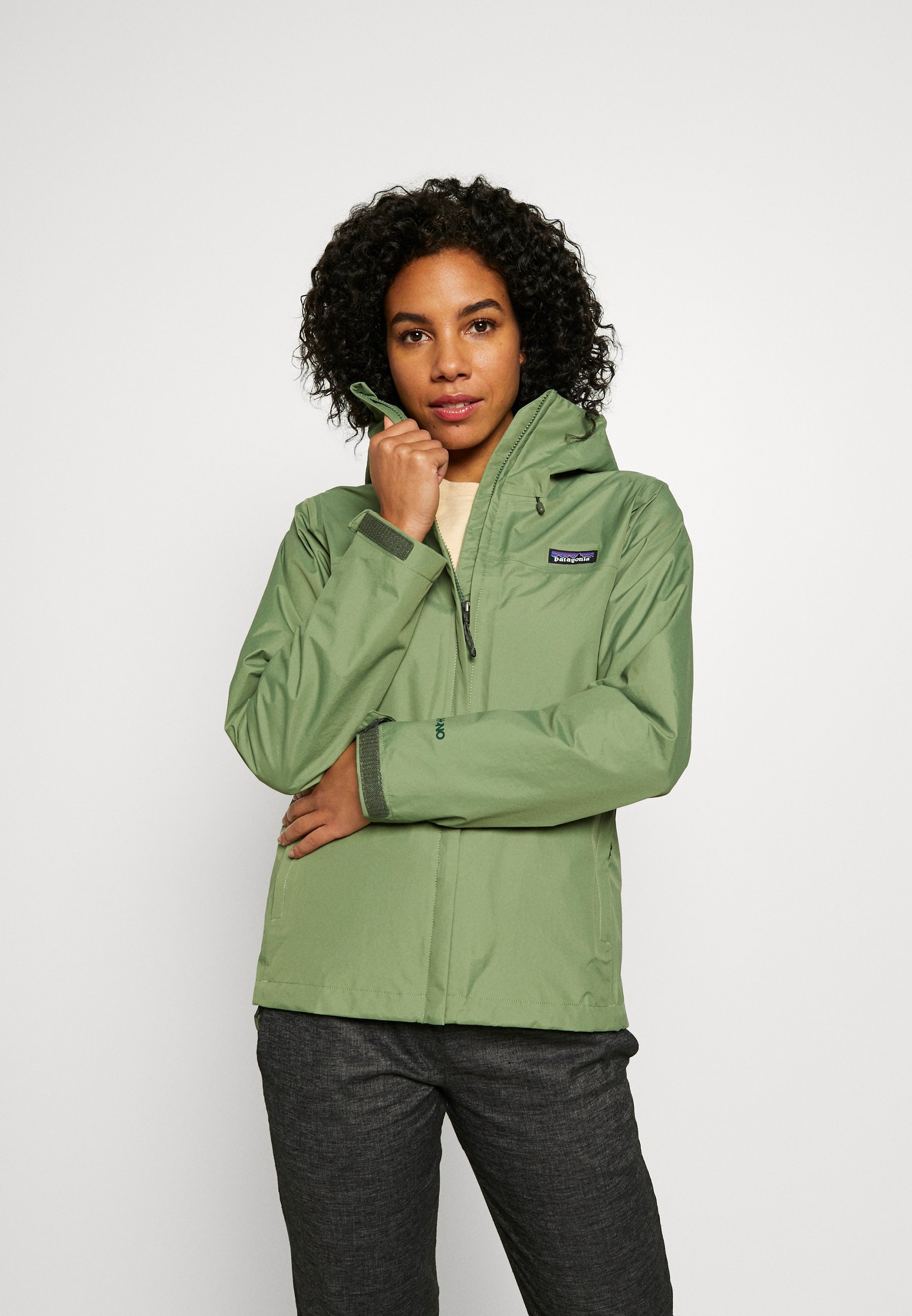 patagonia torrentshell camp green