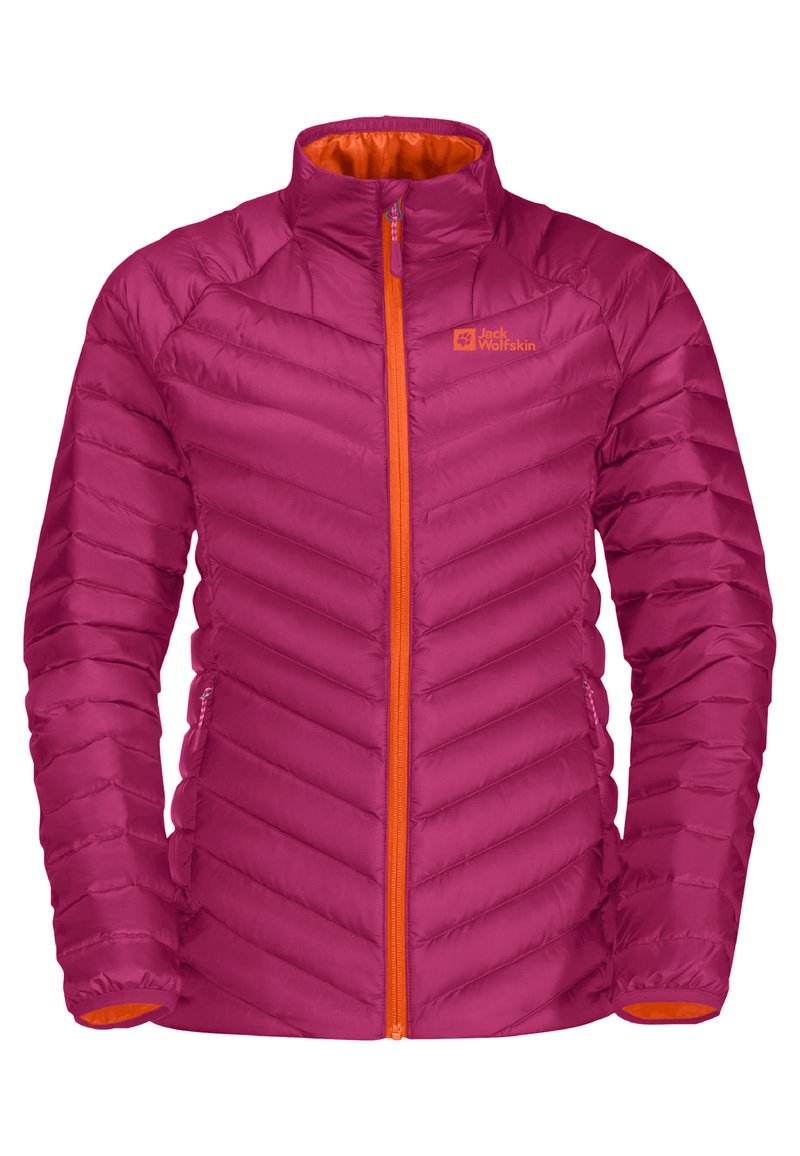 Jack Wolfskin Gewatteerde jas donkerroze