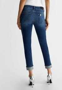 LIU JO BOTTOM UP - Kavbojke slim fit - blue