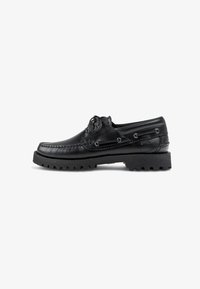 Camper Nautico Mens Black Boat Shoes Black Deck Shoes Mens Cheap