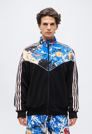 MANCHESTER UNITED STONE ROSES TRACK - Tréning dzseki - black/multicolor