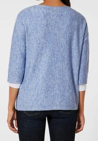 Street One Svetr - mottled blue