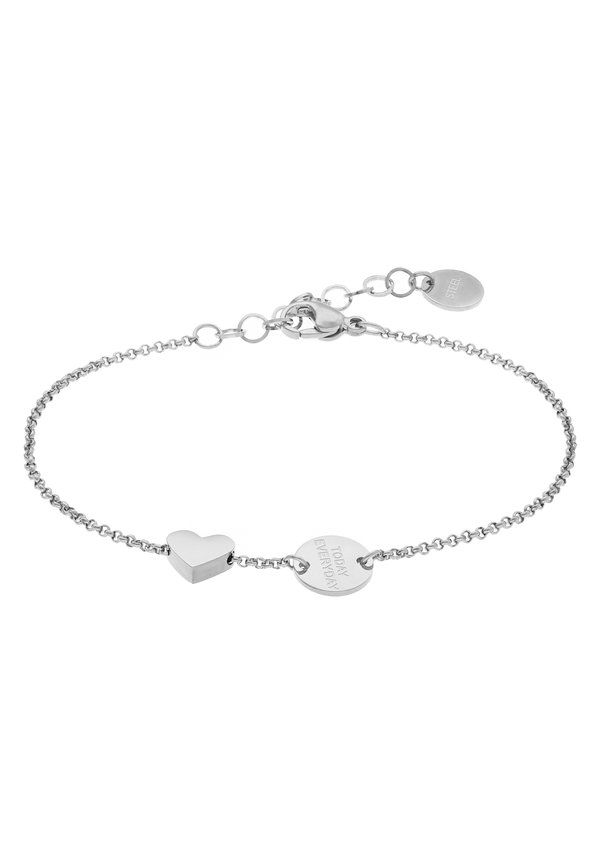 ARMKETTCHEN MIT ANHÄNGERN EDELSTAHL 20CM - Armband