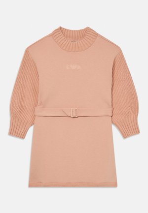 Emporio Armani DRESS - Kampsunkleit - mahogany rose