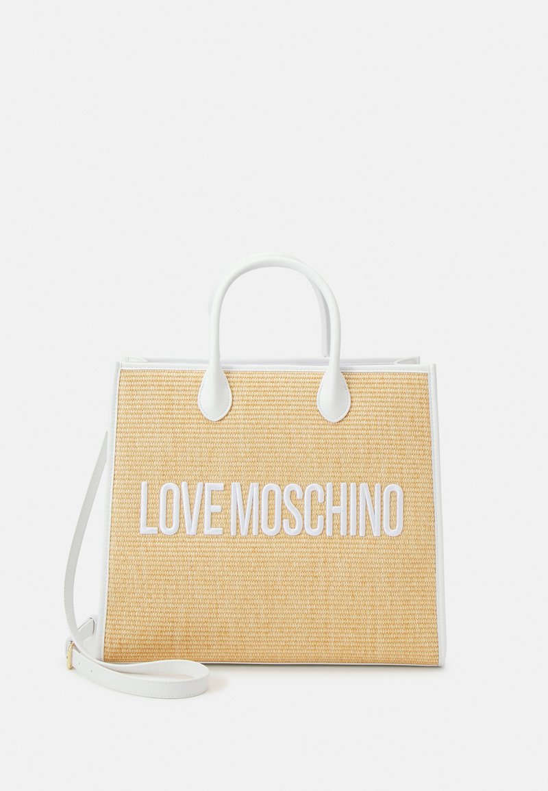 Love Moschino MADAME SHOPPER Shopping Bag white/weiß Zalando.de