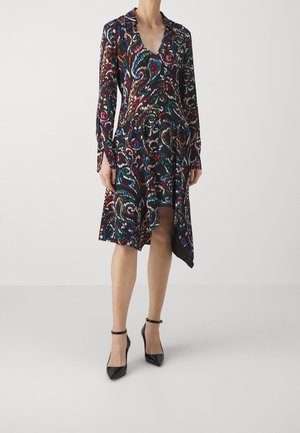 Vestido camisero - multi-coloured