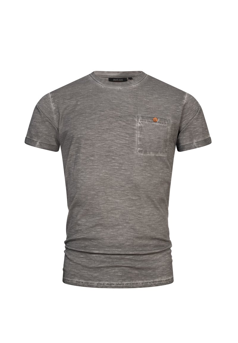INDICODE JEANS KILMON - T-Shirt basic - pewter/anthrazit - Zalando.at