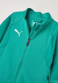 Puma LIGA TRAINING JACKET JR - Giacca sportiva - pepper green-puma white