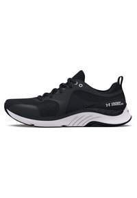 Under Armour - HOVR OMNIA - Avalynė treniruotėms - black/white Miniatiūros vaizdas 1