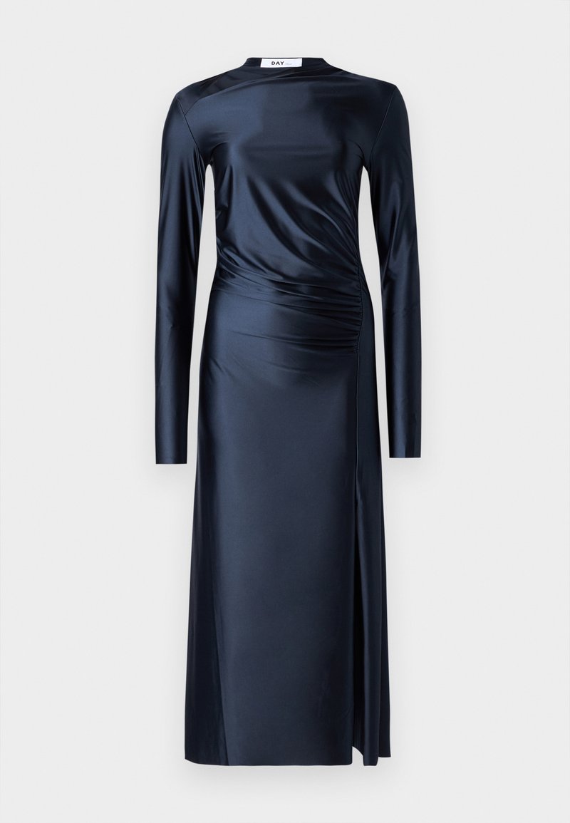 day birger et mikkelsen silk dress Day Birger Et Mikkelsen Spaghetti-Strap Long Dress In Black - 20% Off
