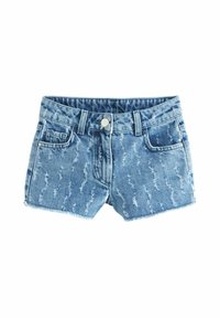 Next - FRAYED EDGE REGULAR LENGTH - Shorts di jeans - destroy Immagine in miniatura 1