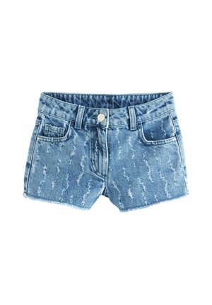 FRAYED EDGE REGULAR LENGTH - Shorts di jeans - destroy