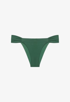 Yamamay, ESSENTIALS - BIKINI BOTTOM - Braguita de bikini - green plain