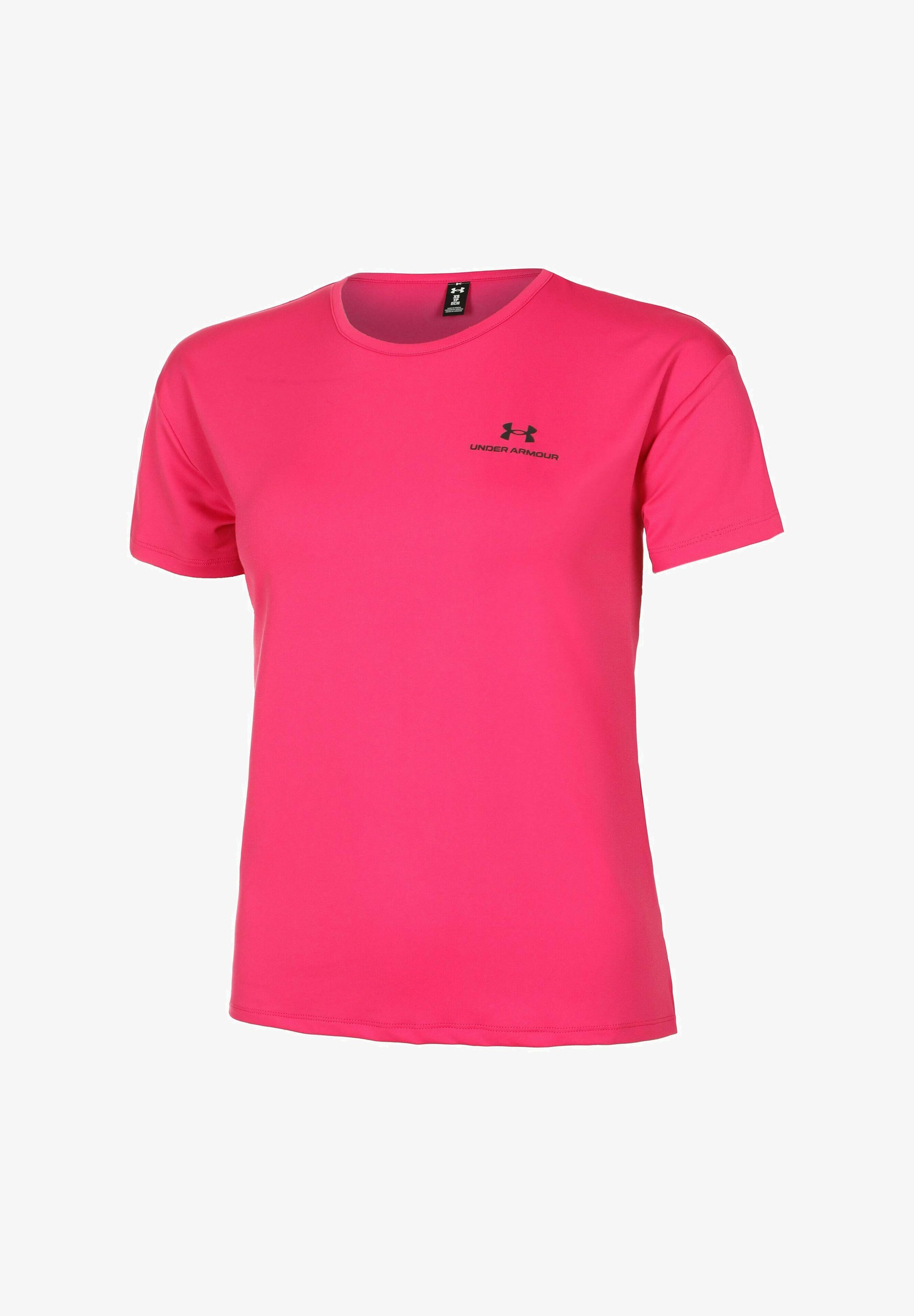 Under Armour Tee Shirt Fluo Fille Manches Longues Zalando Pink