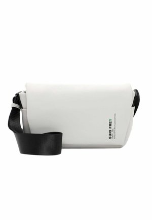 Cross body bag - ecru