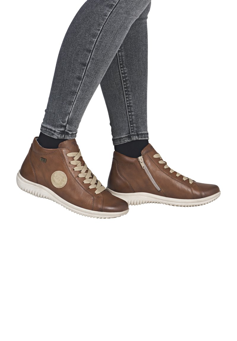 Remonte Bottines à lacets - braun