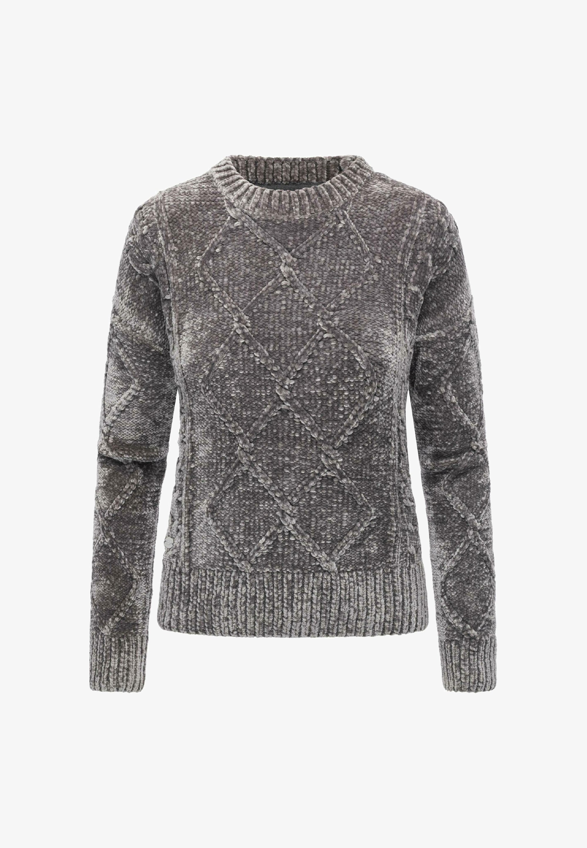Ragwear PULLOVER JANNINA Jumper stone grey/grey