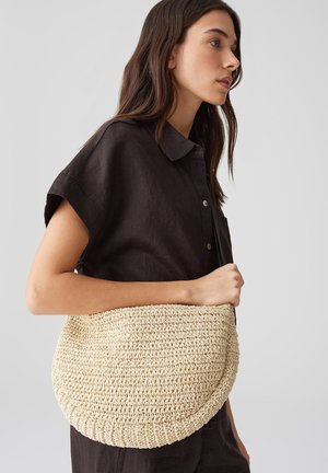 OPUS CROCHET - Cross body bag - natural glaze