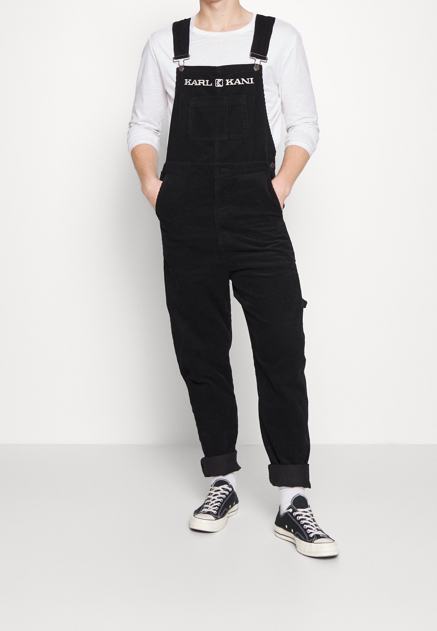Karl Kani Trousers - black - (Pre-owned) - Zalando.ie