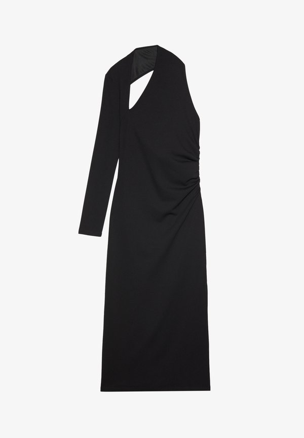 ASYMETRIC MIDI DRESS - Jersey dress2
