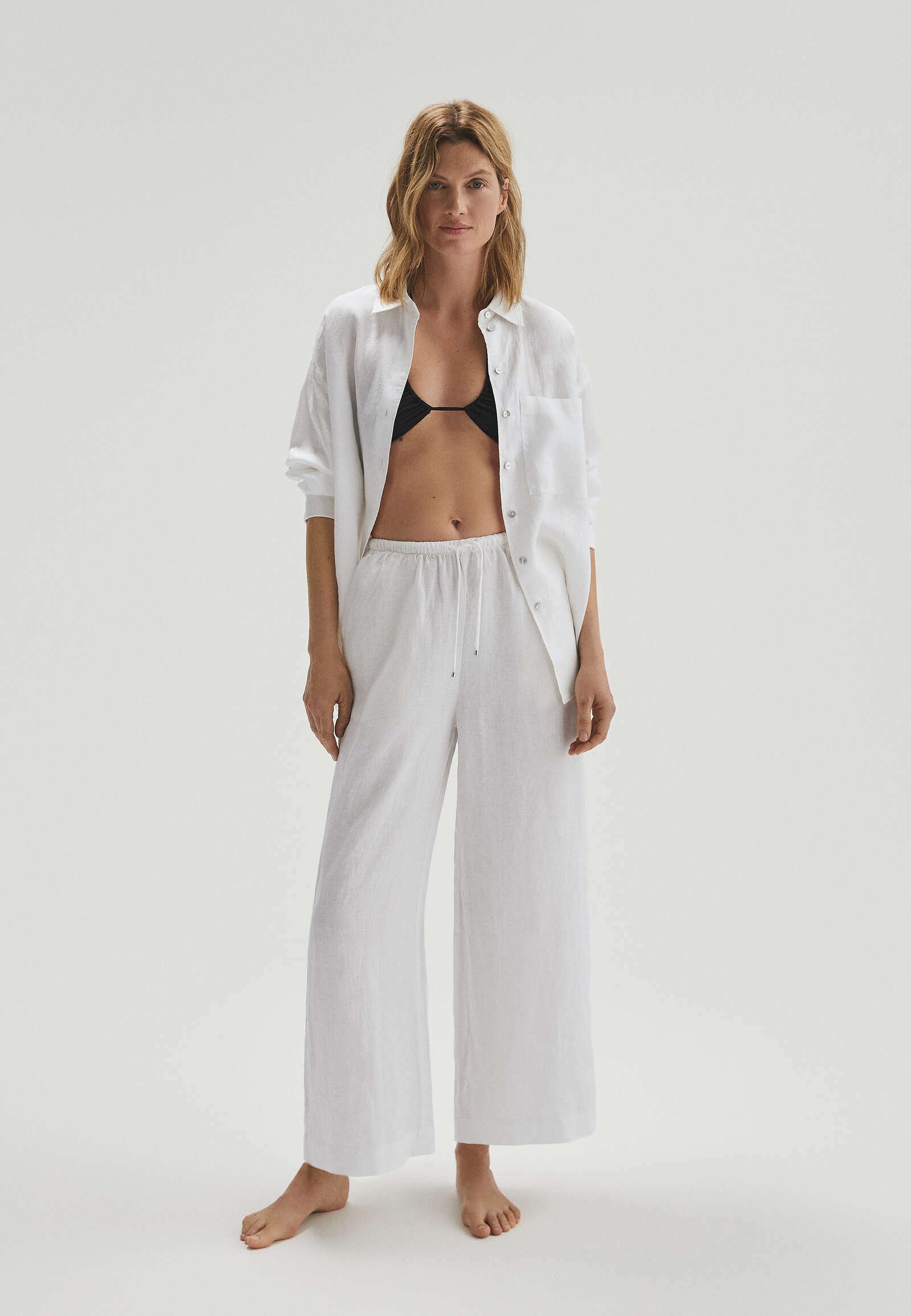 OYSHO Camicia - white/bianco - Zalando.it