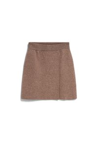 DARLAA - A-lijn rok - cinnamon dust melange