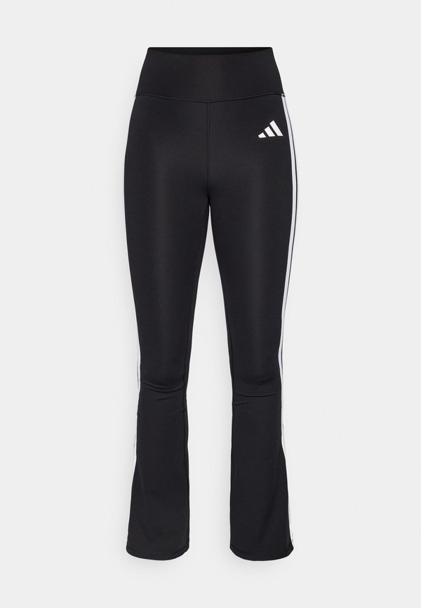 OPTIME ESSENTIALS 3 STRIPES FLARED LEGGINGS - Leggings3