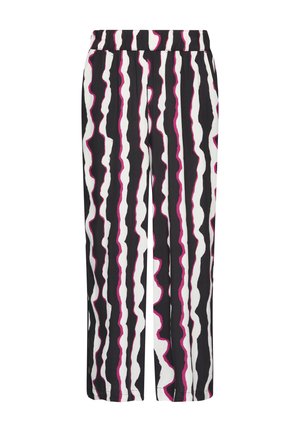 s.Oliver CULOTTE ELASTIKBUND - Pantalon classique - schwarz