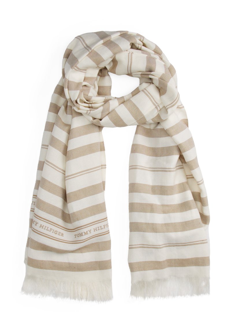 Tommy Hilfiger PREMIUM BEACH SCARF - Scarf - sandalwood