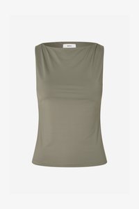 Unselected, smokey olive