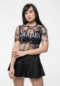 Paradiso Clothing THE BEATLES DROP T BAND LOGO - Print T-shirt - black