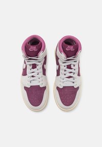 Jordan AIR JORDAN 1 ZOOM CMFT - Vysoké tenisky - bordeaux/neutral grey/light bordeaux/muslin