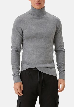 Jumper - dark grey melange