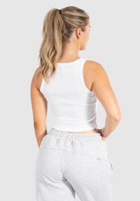 Smilodox CROP MYRANA - Top - weiß