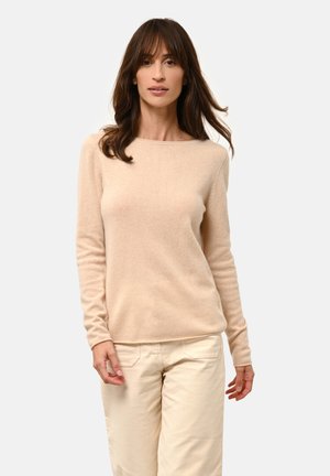 Just Cashmere GRACE - Trui - sand