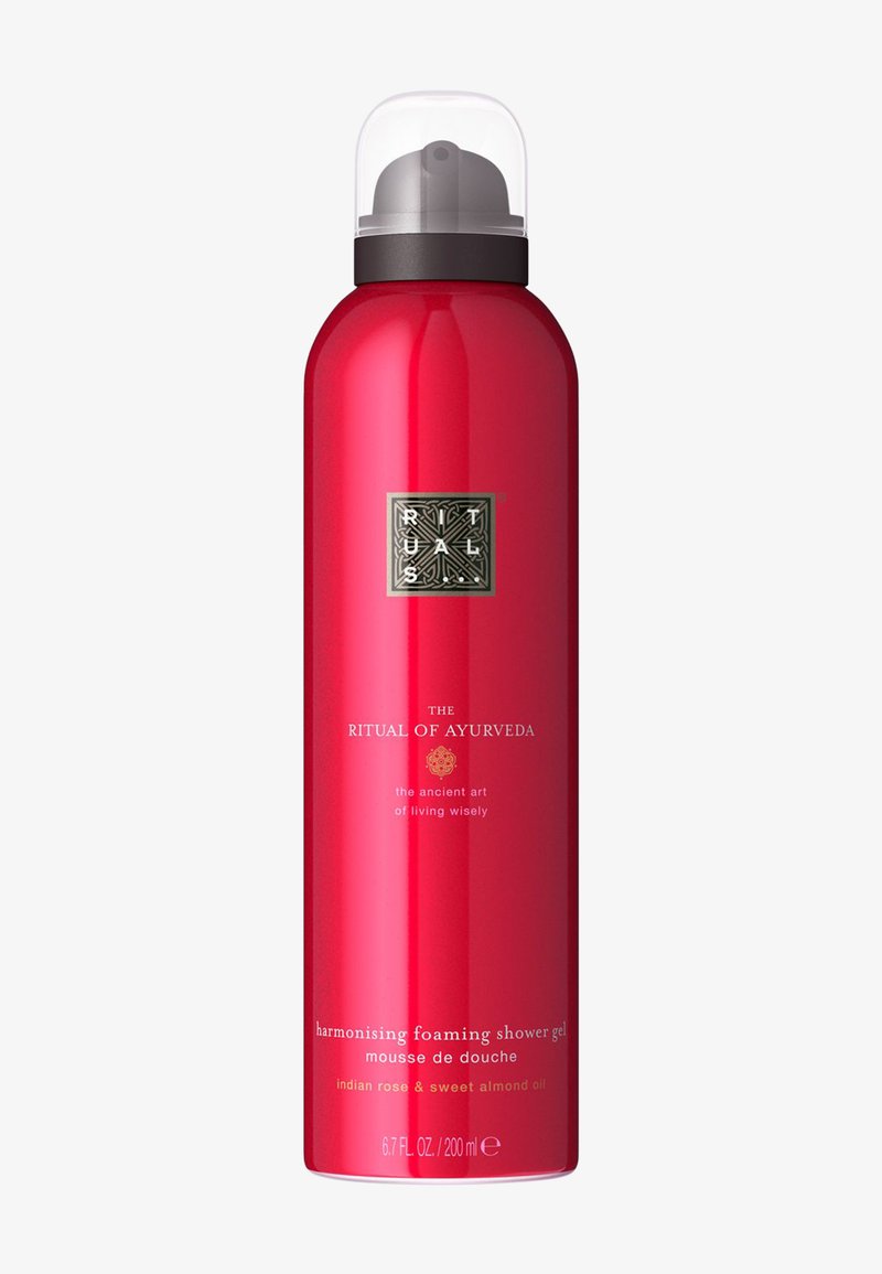 Rituals - FOAMING SHOWER GEL - THE RITUAL OF AYURVEDA - SWEET & NUTTY - SWEET ALMOND OIL & INDIAN ROSE - Duschgel - -, Vergrößern