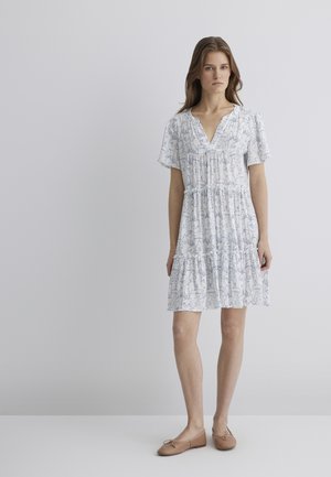 Day dress - blue cat print